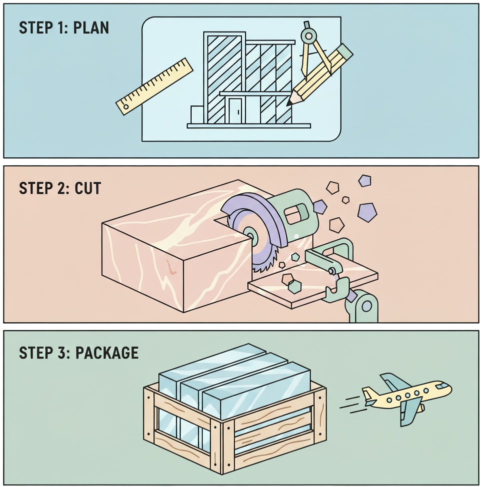 natural stones for architect plans